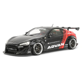 Ignition Toyota 2012 86 Subaru BRZ LBWK Black 1:18 – Résine modèle en résine de collection