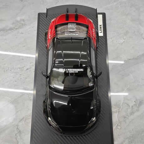 [Ignition] 1:18 Toyota 2012 86 Subaru BRZ LBWK svart modellbil resin