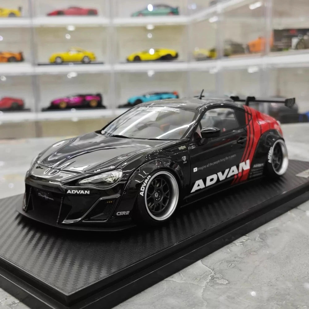 [Ignition] 1:18 Toyota 2012 86 Subaru BRZ LBWK Black Model Car Resin