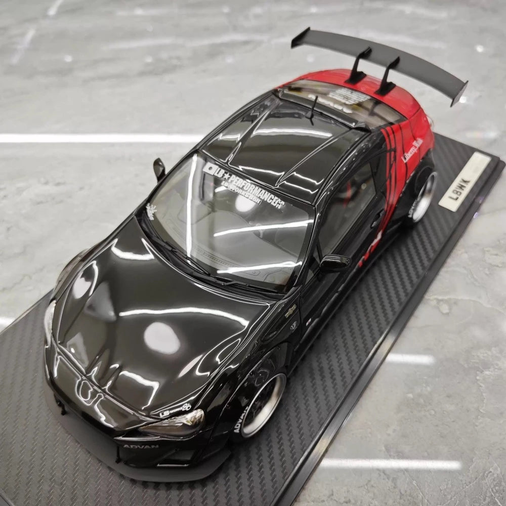 [Ignition] 1:18 Toyota 2012 86 Subaru BRZ LBWK Black Model Car Resin
