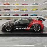 [Ignition] 1:18 Toyota 2012 86 Subaru BRZ LBWK Black Model Car Resin
