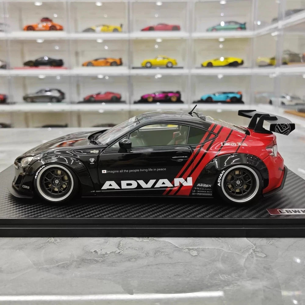 [Ignition] 1:18 Toyota 2012 86 Subaru BRZ LBWK Black Model Car Resin