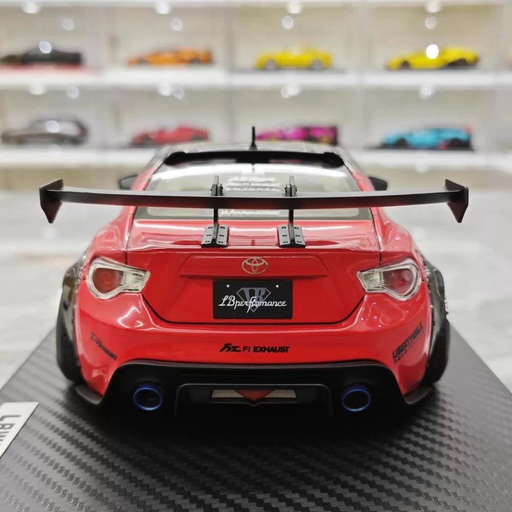 [Ignition] 1:18 Toyota 2012 86 Subaru BRZ LBWK Black Model Car Resin