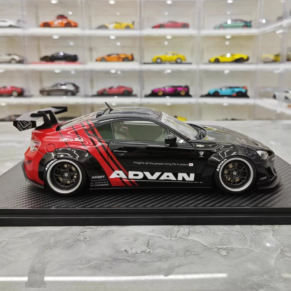 [Ignition] 1:18 Toyota 2012 86 Subaru BRZ LBWK Black Model Car Resin