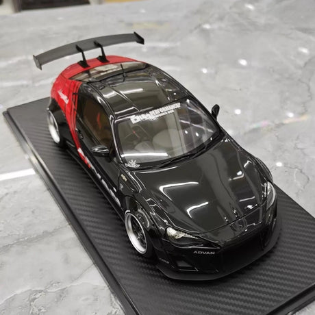 [Ignition] 1:18 Toyota 2012 86 Subaru BRZ LBWK svart modellbil resin