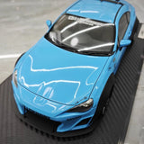 [Ignition] 1:18 Toyota 2012 86 Subaru BRZ LBWK blauw modelauto Hars