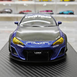 [Ignition] 1:18 Toyota 2012 86 Subaru BRZ LBWK Deep ブルー モデルカー レジン