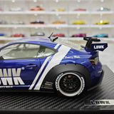 [Ignition] 1:18 Toyota 2012 86 Subaru BRZ LBWK Deep ブルー モデルカー レジン