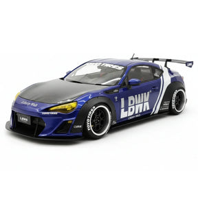 [Ignition] 1:18 Toyota 2012 86 Subaru BRZ LBWK Deep ブルー モデルカー レジン