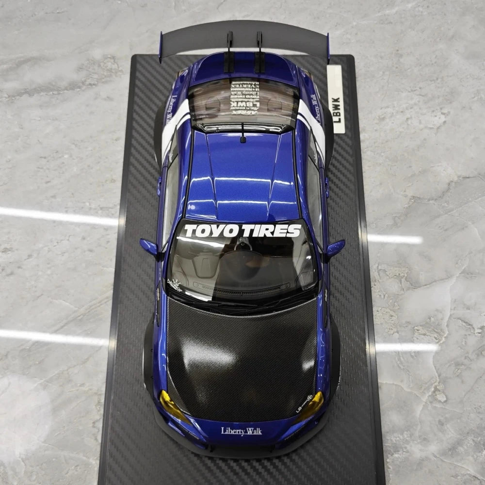 [Ignition] 1:18 Toyota 2012 86 Subaru BRZ LBWK Deep blu modellino di auto resina