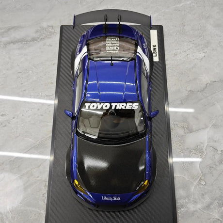 [Ignition] 1:18 Toyota 2012 86 Subaru BRZ LBWK Deep blå modellbil resin