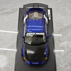 [Ignition] 1:18 Toyota 2012 86 Subaru BRZ LBWK Deep blu modellino di auto resina