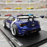 [Ignition] 1:18 Toyota 2012 86 Subaru BRZ LBWK Deep ブルー モデルカー レジン