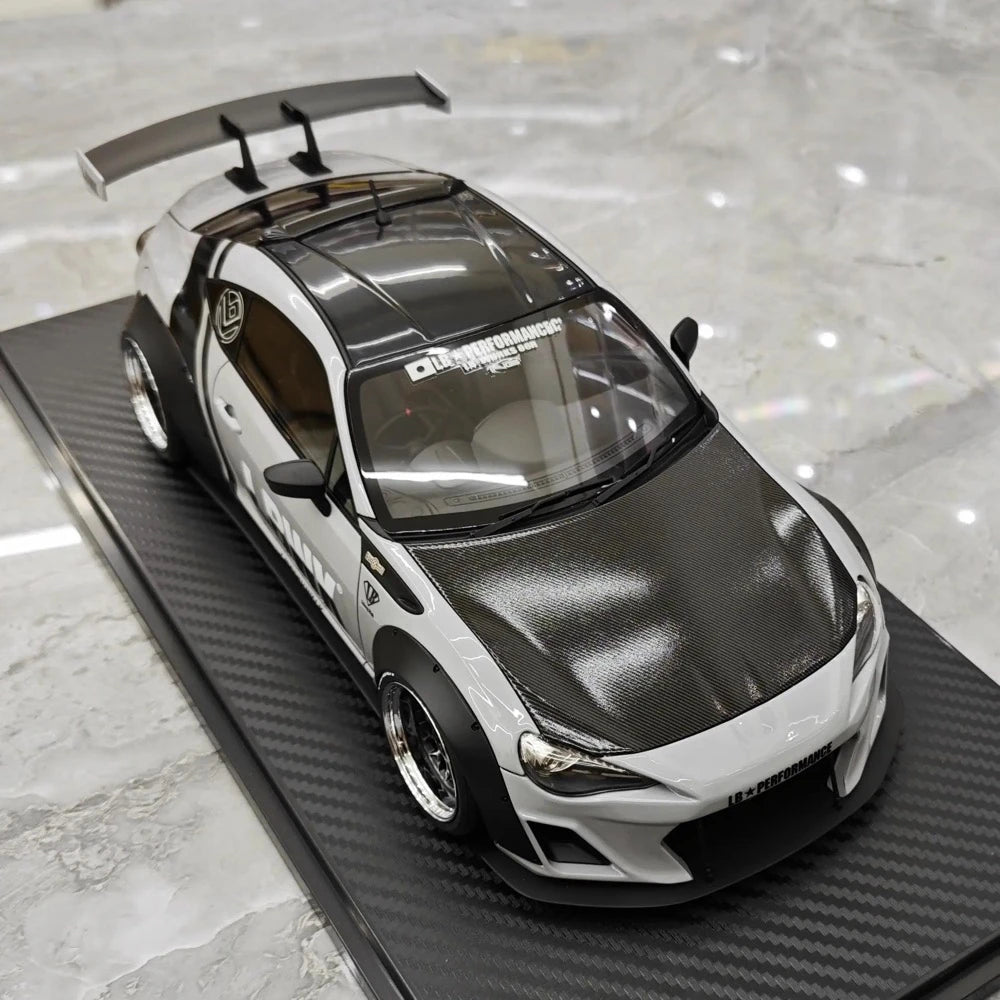 [Ignition] 1:18 Toyota 2012 86 Subaru BRZ LBWK Gray Model Car Resin