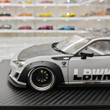 [Ignition] 1:18 Toyota 2012 86 Subaru BRZ LBWK Gray Model Car Resin