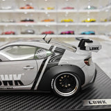 [Ignition] 1:18 Toyota 2012 86 Subaru BRZ LBWK Gray Model Car Resin
