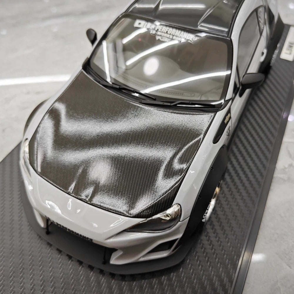 [Ignition] 1:18 Toyota 2012 86 Subaru BRZ LBWK Gray Model Car Resin