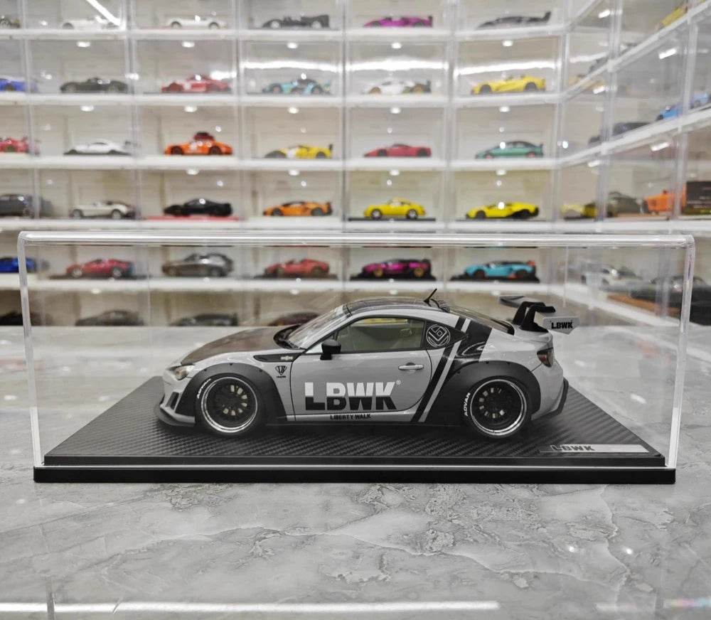 [Ignition] 1:18 Toyota 2012 86 Subaru BRZ LBWK Gray Model Car Resin