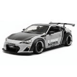 [Ignition] 1:18 Toyota 2012 86 Subaru BRZ LBWK Gray Model Car Resin