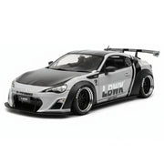 Ignition Toyota 2012 86 Subaru BRZ LBWK cinzento 1:18 – modelo de coleção em resina