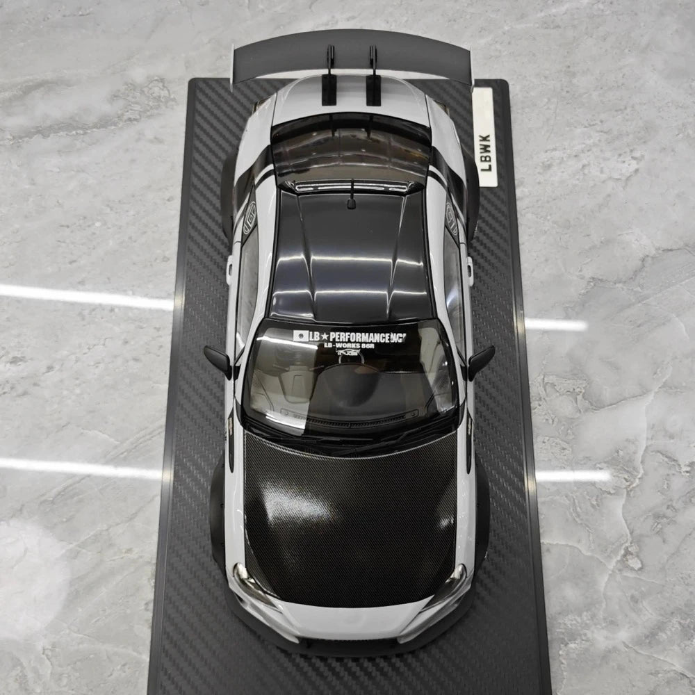 [Ignition] 1:18 Toyota 2012 86 Subaru BRZ LBWK Gray Model Car Resin