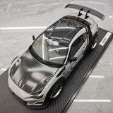 [Ignition] 1:18 Toyota 2012 86 Subaru BRZ LBWK Gray Model Car Resin