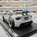 [Ignition] 1:18 Toyota 2012 86 Subaru BRZ LBWK Gray Model Car Resin