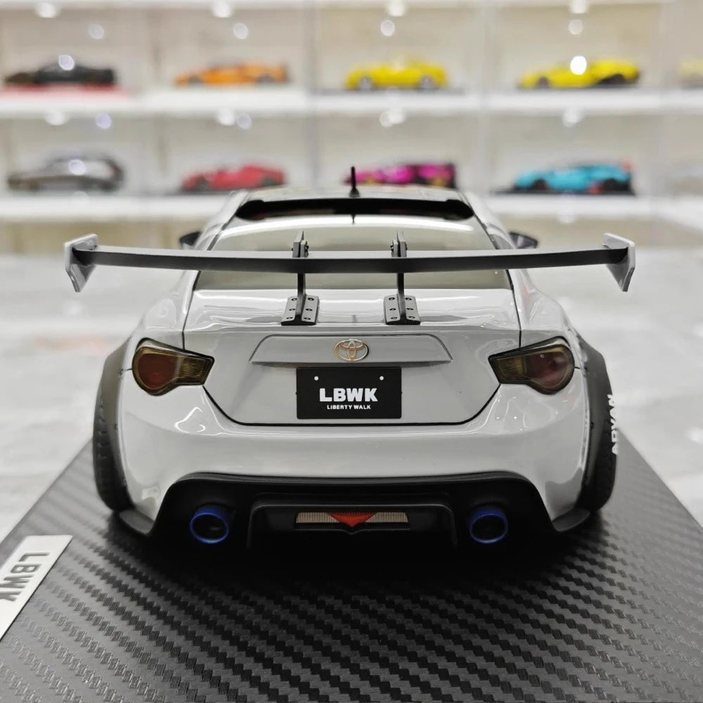 [Ignition] 1:18 Toyota 2012 86 Subaru BRZ LBWK Gray Model Car Resin