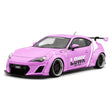 Ignition Toyota 2012 86 Subaru BRZ LBWK Pink 1:18 – Résine de modèle en résine de collection