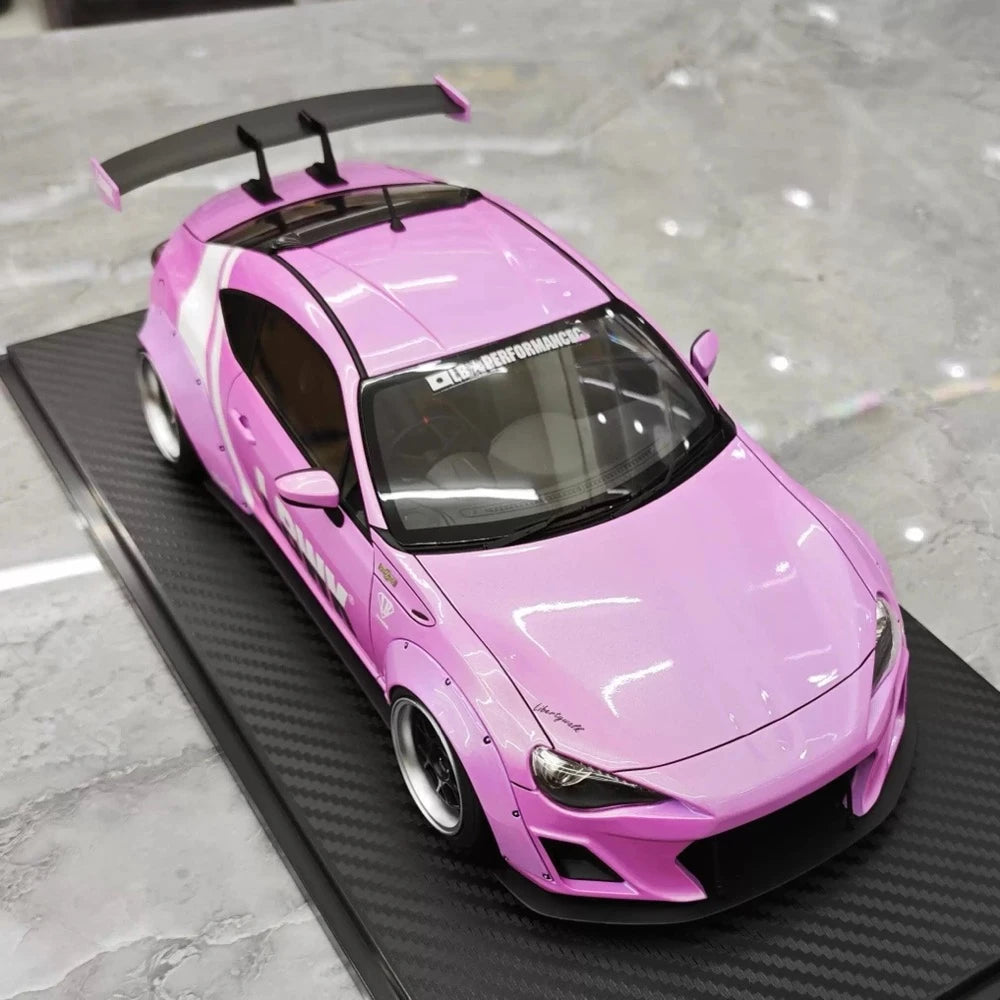 [Ignition] 1:18 Toyota 2012 86 Subaru BRZ LBWK Pink Model Car Resin