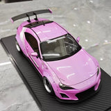 [Ignition] 1:18 Toyota 2012 86 Subaru BRZ LBWK Pink Model Car Resin