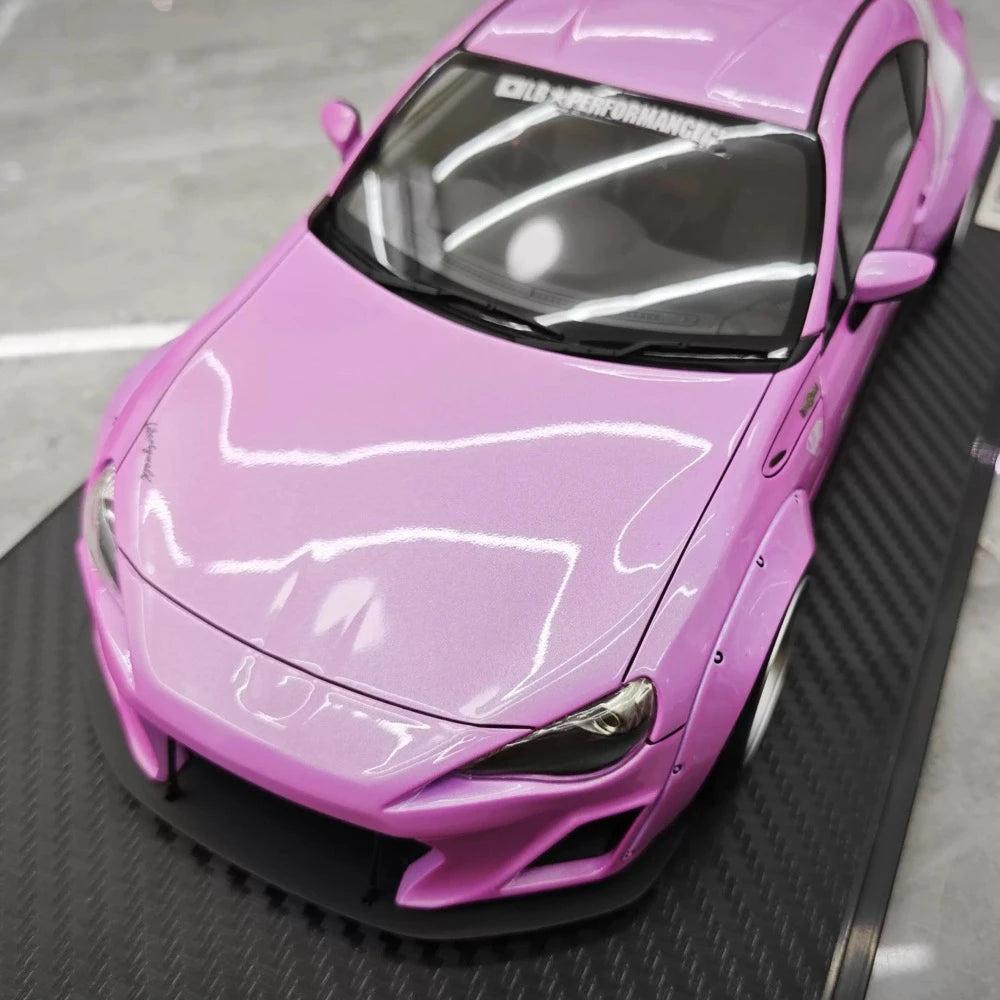 [Ignition] 1:18 Toyota 2012 86 Subaru BRZ LBWK Pink Model Car Resin
