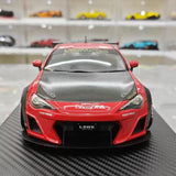 [Ignition] 1:18 Toyota 2012 86 Subaru BRZ LBWK Red Model Car Resin