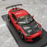 [Ignition] 1:18 Toyota 2012 86 Subaru BRZ LBWK Red Model Car Resin