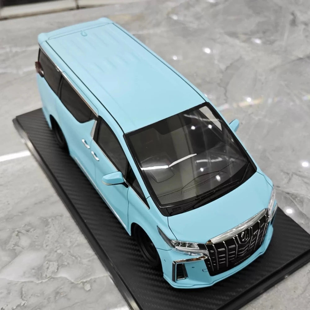 [Ignition] 1:18 Toyota 2015 Alphard H30W Blue Model Car Resin