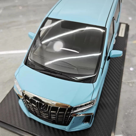[Ignition] 1:18 Toyota 2015 Alphard H30W blauw modelauto Hars