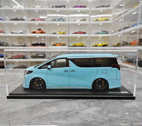 [Ignition] 1:18 Toyota 2015 Alphard H30W blauw modelauto Hars