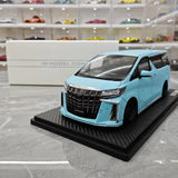 [Ignition] 1:18 Toyota 2015 Alphard H30W blå modellbil resin