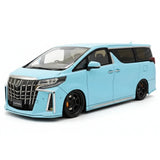 [Ignition] 1:18 Toyota 2015 Alphard H30W blå modellbil resin