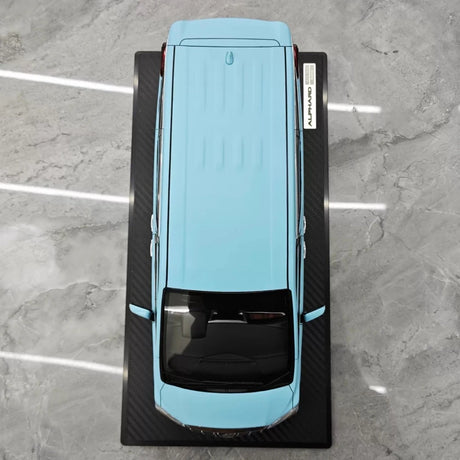 [Ignition] 1:18 Toyota 2015 Alphard H30W blauw modelauto Hars