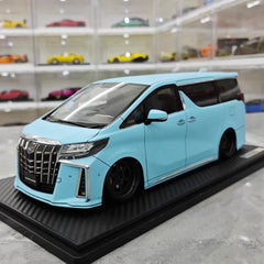 [Ignition] 1:18 Toyota 2015 Alphard H30W Blue Model Car Resin