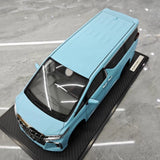 [Ignition] 1:18 Toyota 2015 Alphard H30W blå modellbil resin