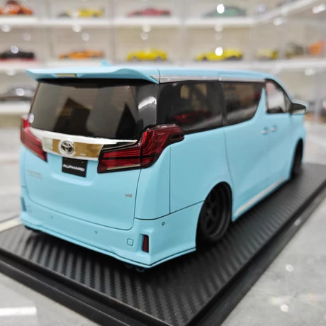 [Ignition] 1:18 Toyota 2015 Alphard H30W blauw modelauto Hars