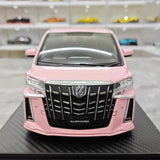 [Ignition] 1:18 Toyota 2015 Alphard H30W Pink Model Car Resin