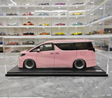 [Ignition] 1:18 Toyota 2015 Alphard H30W Pink Model Car Resin