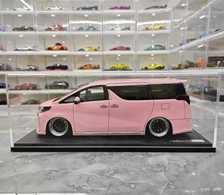 [Ignition] 1:18 Toyota 2015 Alphard H30W roze modelauto Hars