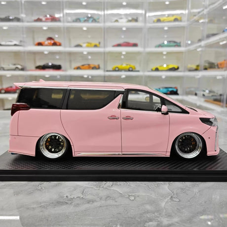 [Ignition] 1:18 Toyota 2015 Alphard H30W roze modelauto Hars