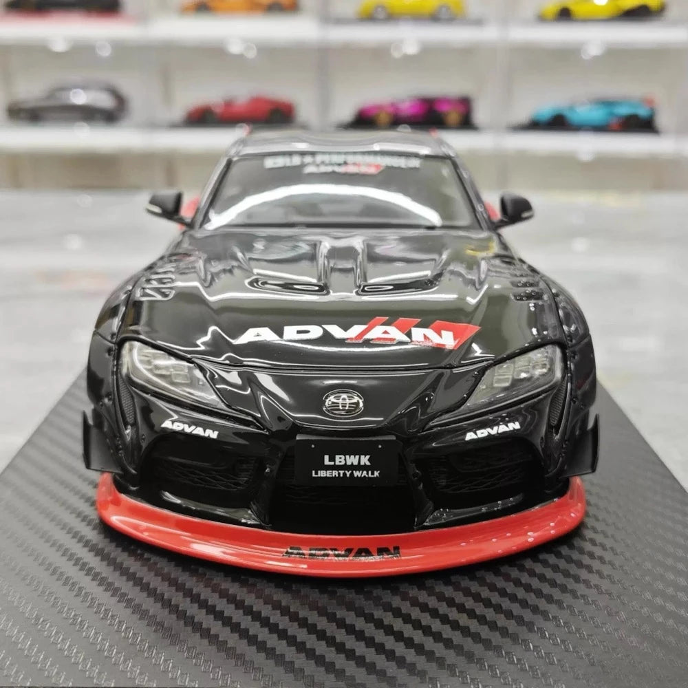 [Ignition] 1:18 Toyota 2019 Supra A90 Pandem ADVAN Model Car Resin