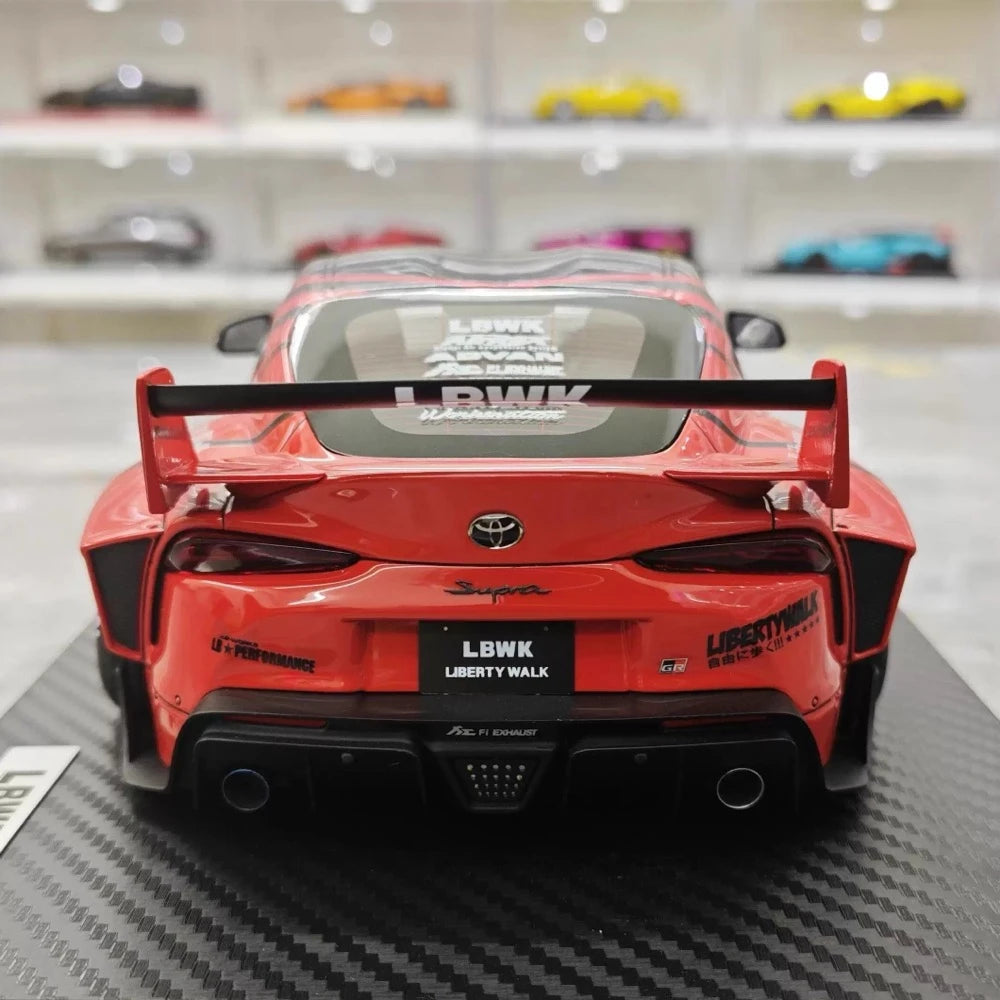 [Ignition] 1:18 Toyota 2019 Supra A90 Pandem ADVAN Model Car Resin