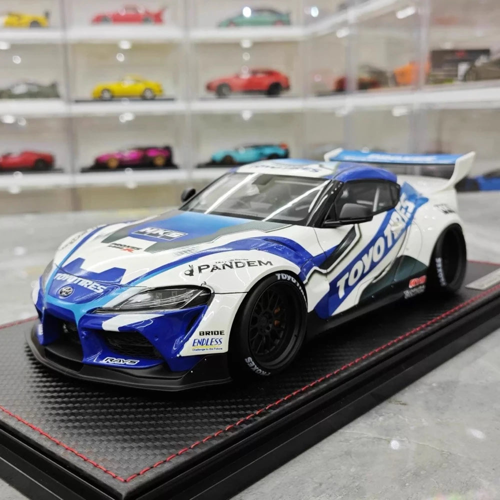 [Ignition] 1:18 Toyota 2019 Supra A90 Pandem HKS Model Car Resin